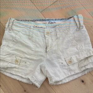 Linden Women's Athletic Shorts - White